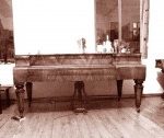 square piano Tabor workshop