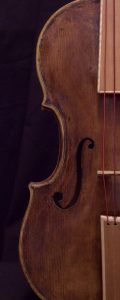 Neapolitan baroque violin f holes