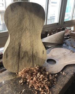 Molino model guitar with Black Limba/cedar