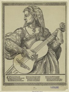 Tobias Stimmer renaissance guitar