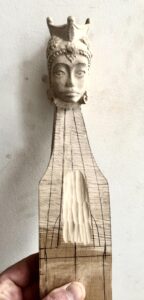 viola da gamba moorish queen head