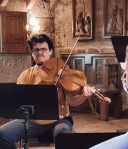 viola da braccio ensemble setting