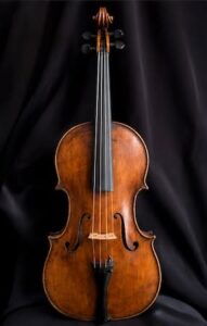 Andrea Guarneri viola with modern setup made by Nate Tabor